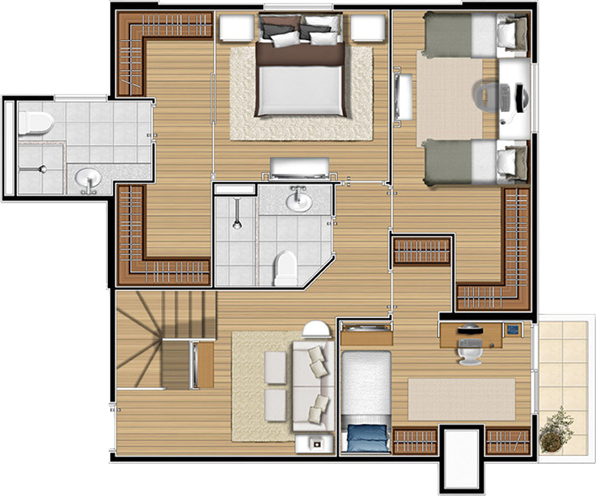 Apartamento à venda com 3 quartos, 143m² - Foto 11