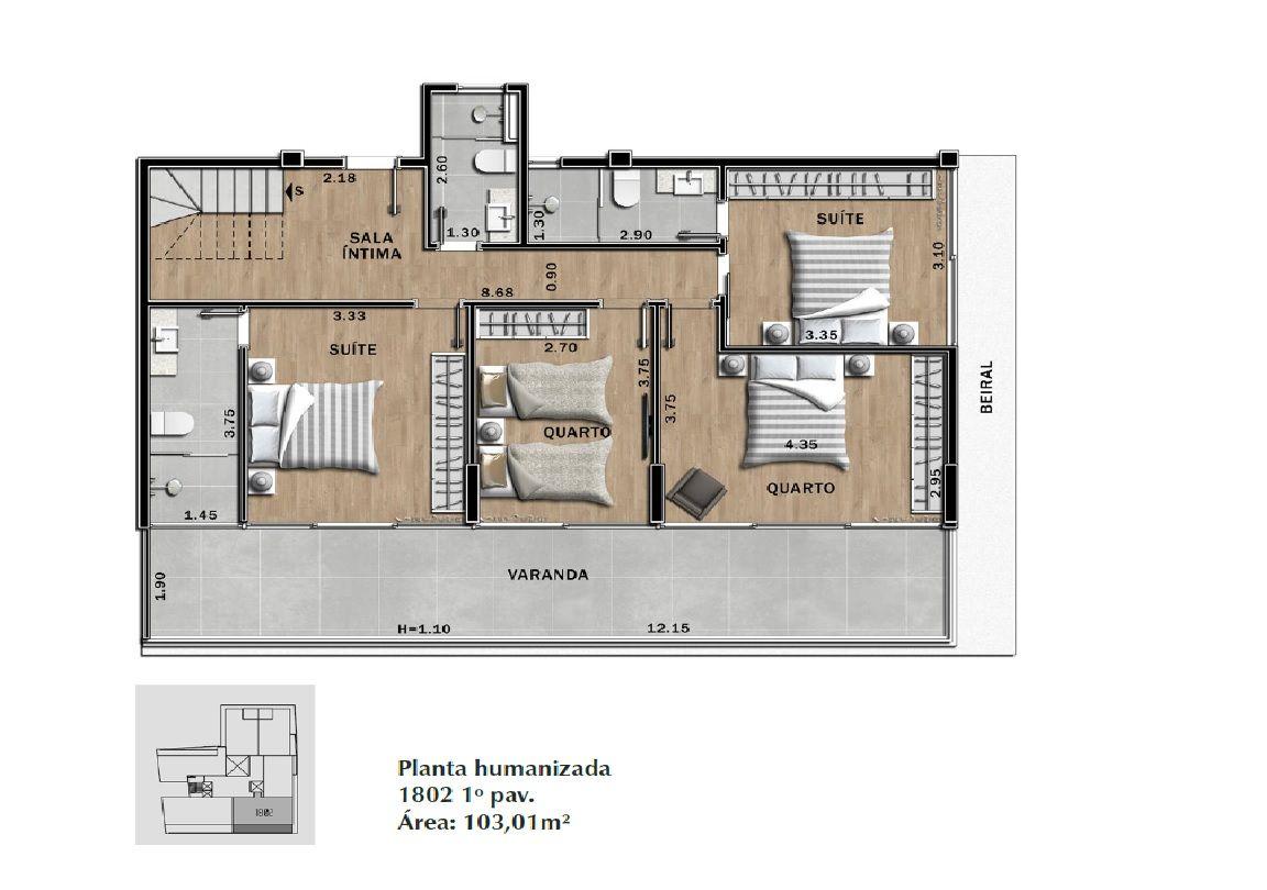 Cobertura à venda com 4 quartos, 238m² - Foto 17