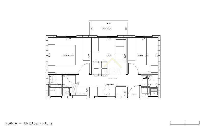 Apartamento à venda com 2 quartos, 37m² - Foto 30