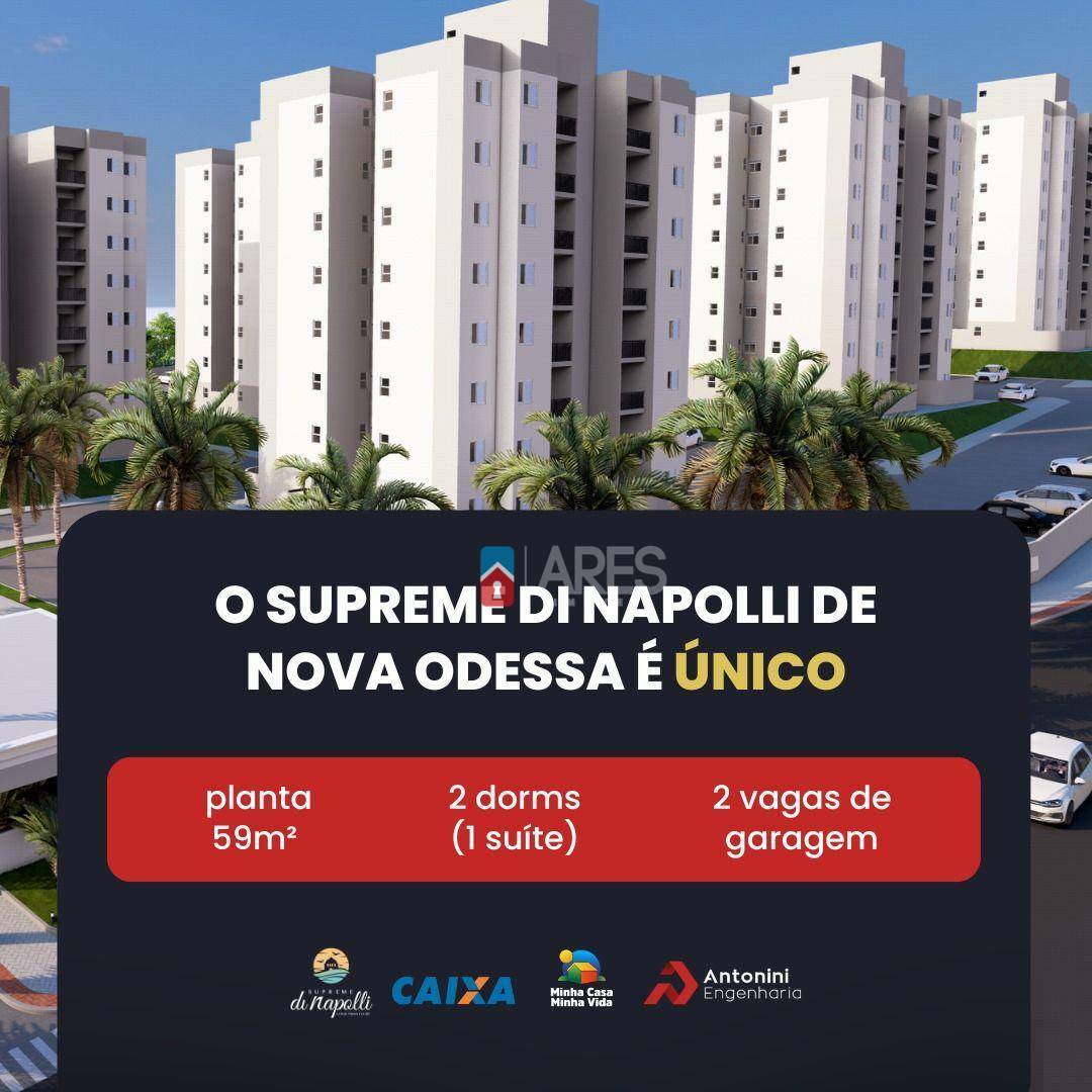 Apartamento à venda com 2 quartos, 59m² - Foto 2