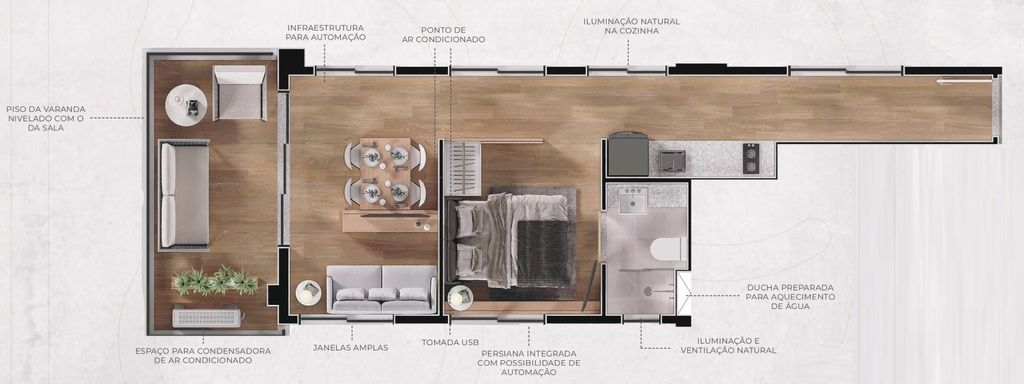 Cobertura à venda com 1 quarto, 91m² - Foto 8