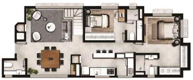 Cobertura à venda com 3 quartos, 158m² - Foto 3