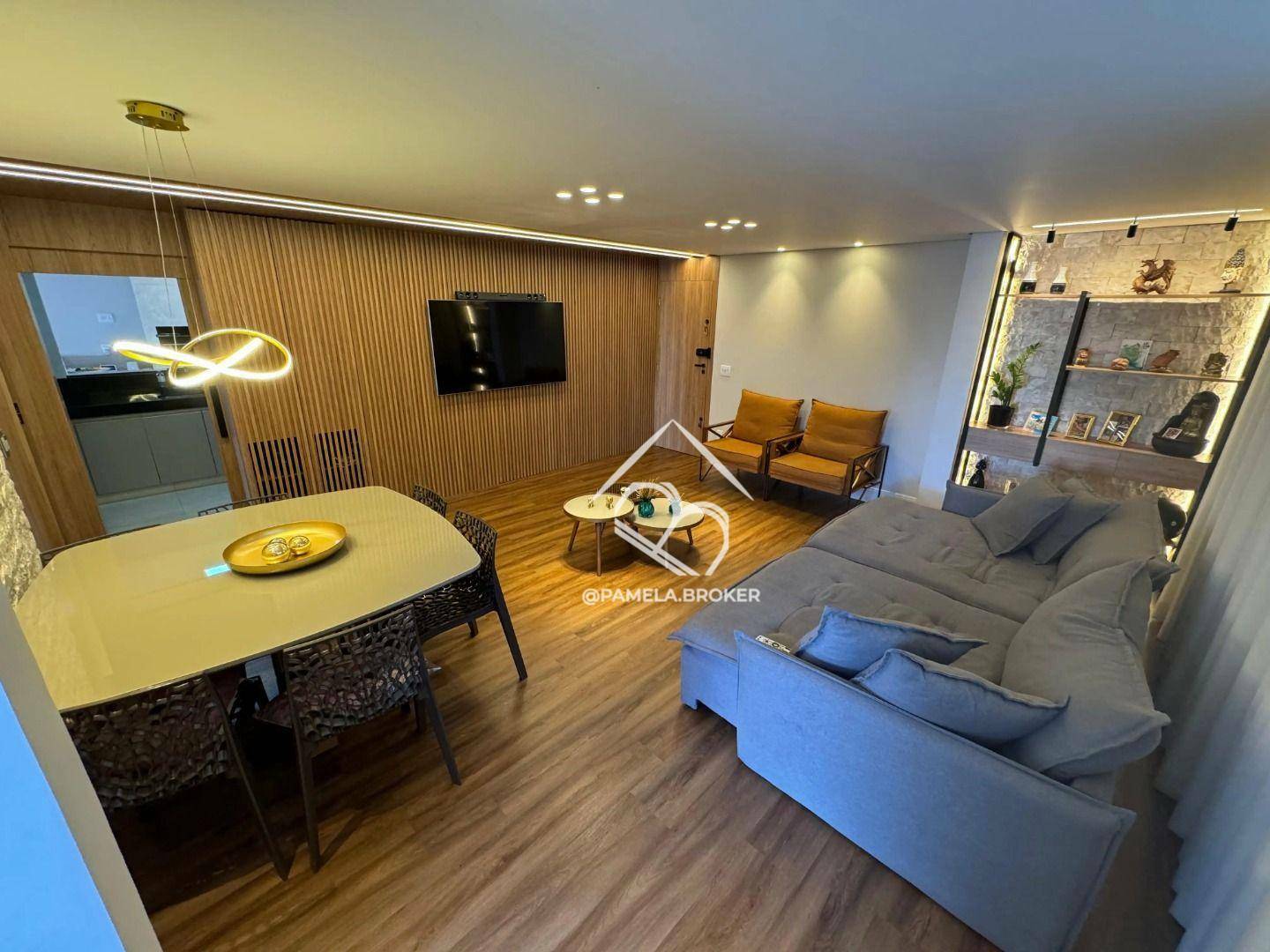 Apartamento à venda com 3 quartos, 202m² - Foto 3