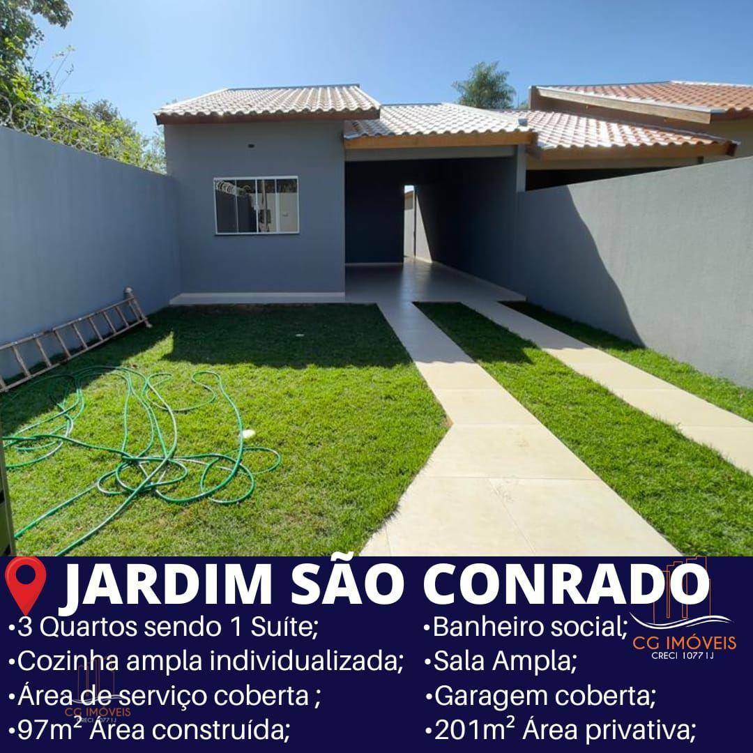 Casa à venda com 3 quartos, 97m² - Foto 1