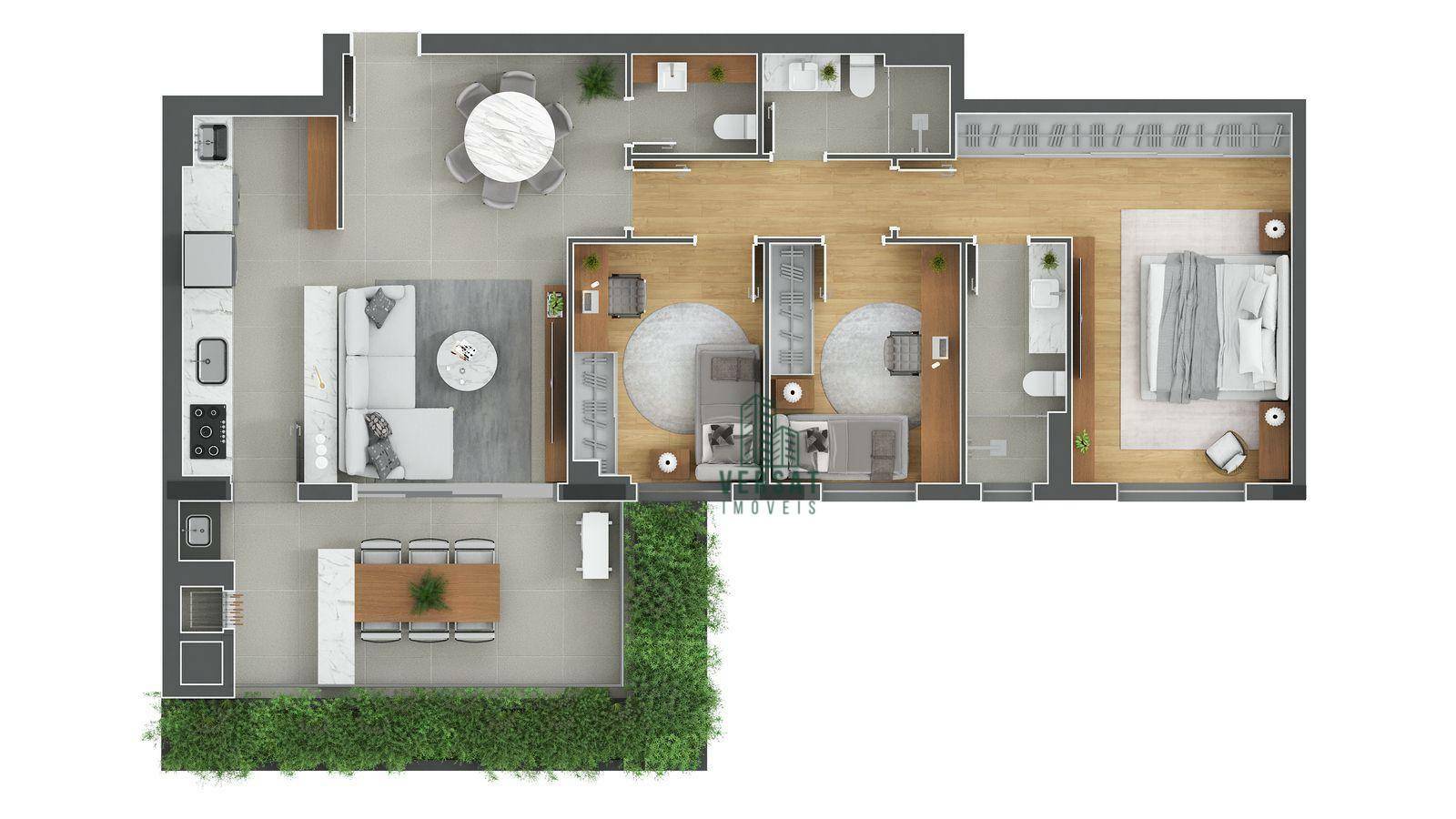 Apartamento à venda com 3 quartos, 110m² - Foto 19