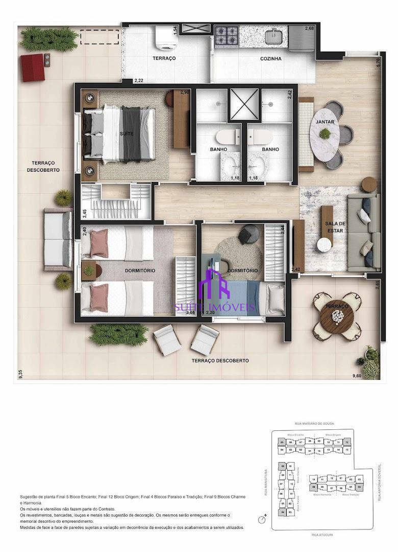 Apartamento à venda com 2 quartos, 68m² - Foto 19