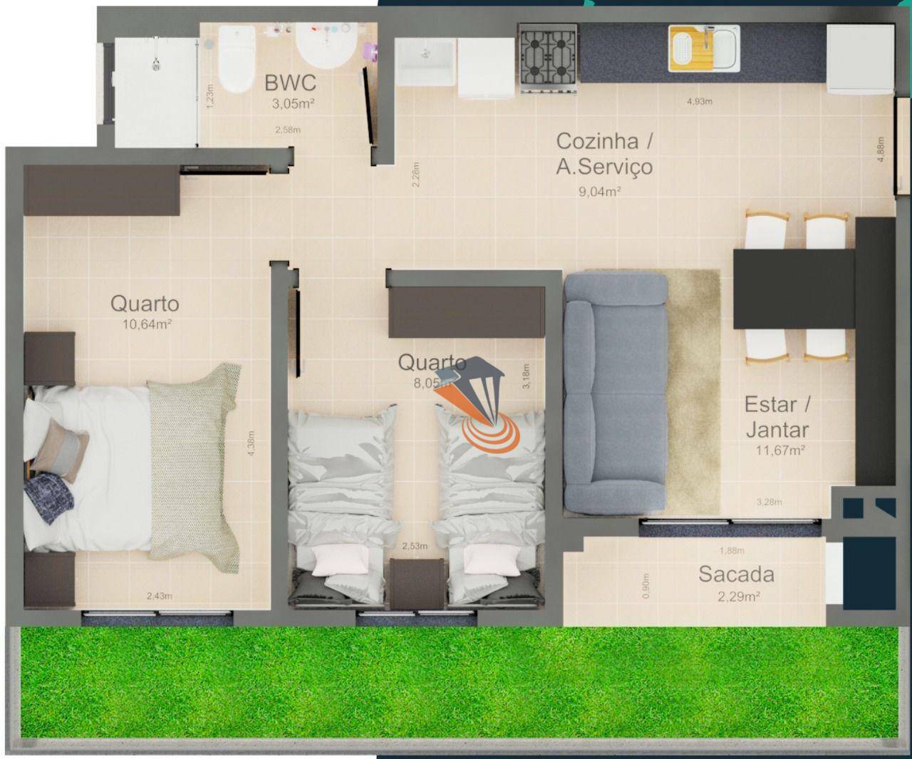 Apartamento à venda com 2 quartos, 85m² - Foto 26