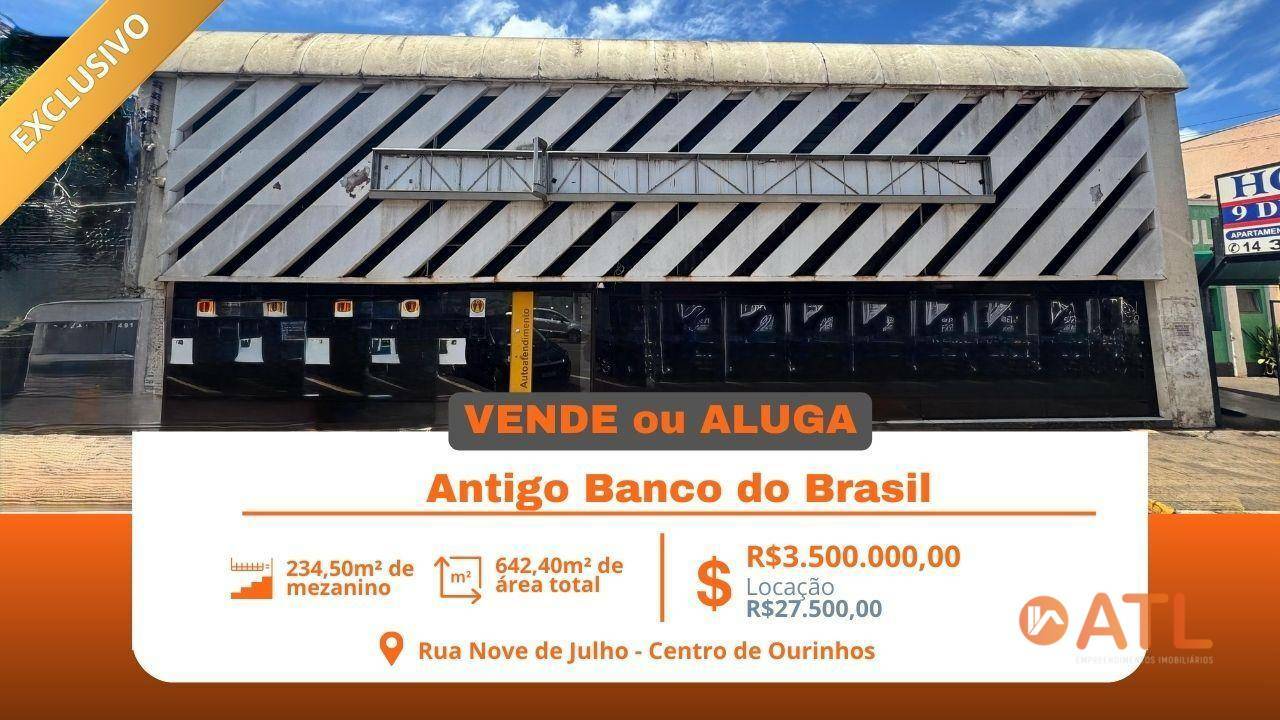 Prédio Inteiro à venda e aluguel, 642m² - Foto 1