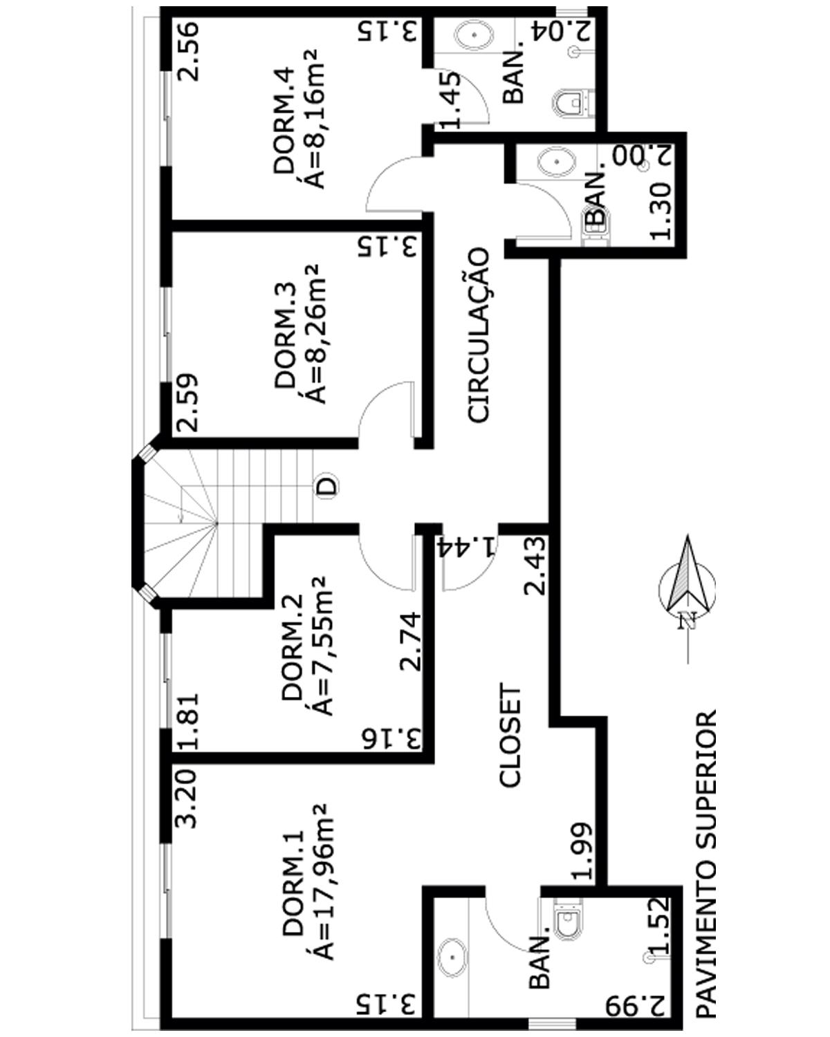 Apartamento à venda com 4 quartos, 175m² - Foto 5