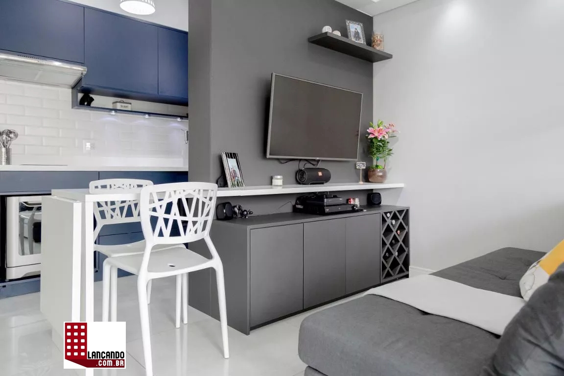 Apartamento à venda com 1 quarto, 35m² - Foto 1