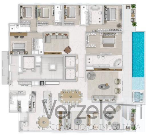 Apartamento à venda com 4 quartos, 201m² - Foto 30