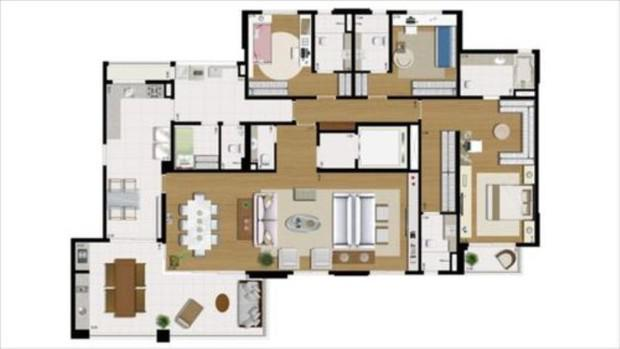 Apartamento à venda com 4 quartos, 210m² - Foto 11