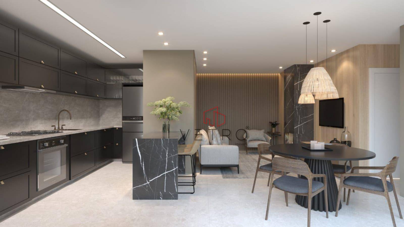 Apartamento à venda com 2 quartos, 119m² - Foto 1