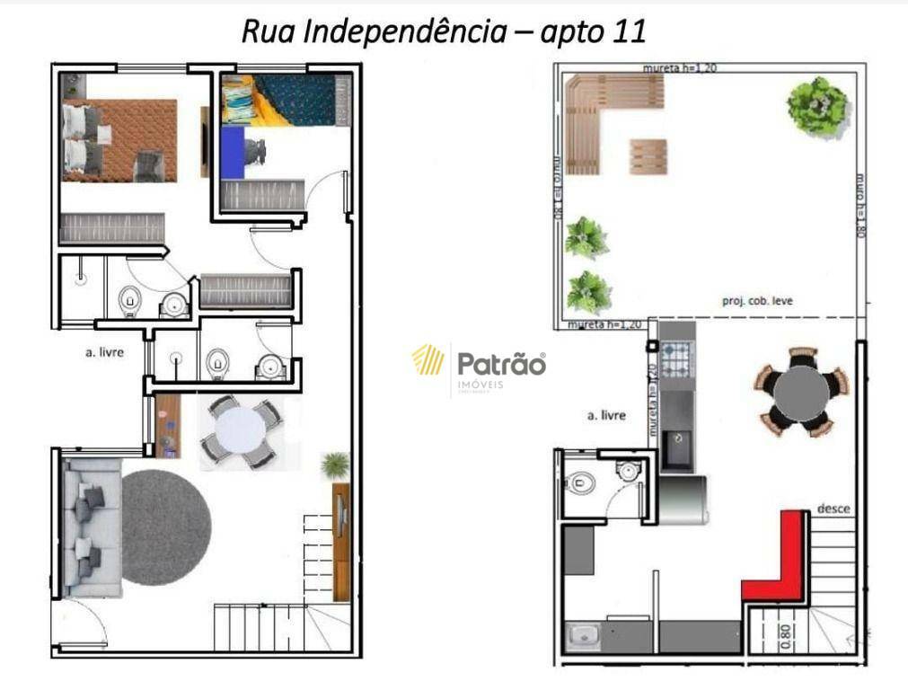 Cobertura à venda com 2 quartos, 100m² - Foto 16