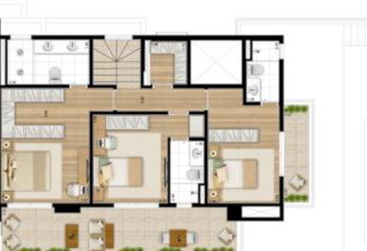 Apartamento à venda com 3 quartos, 171m² - Foto 5