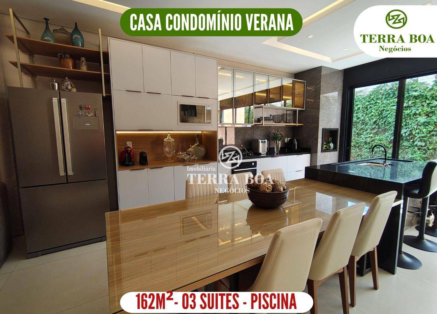 Casa de Condomínio à venda com 3 quartos, 162m² - Foto 1