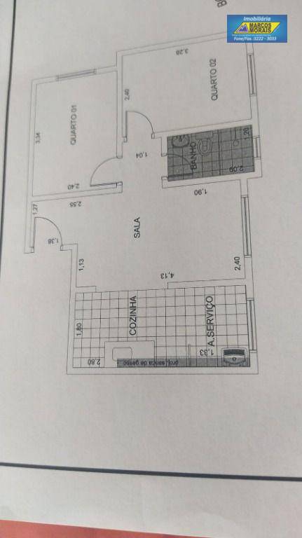 Apartamento à venda com 2 quartos, 53m² - Foto 6