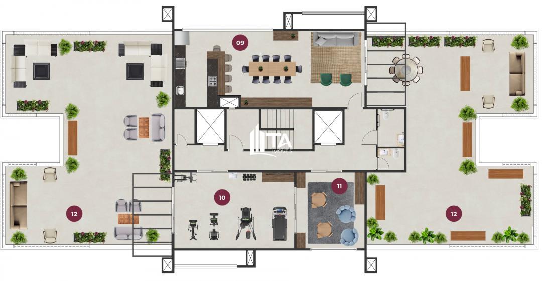 Apartamento à venda com 3 quartos, 77m² - Foto 13