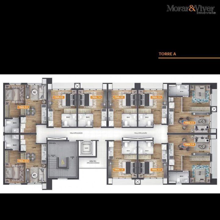 Apartamento, 1 quarto, 35 m² - Foto 21