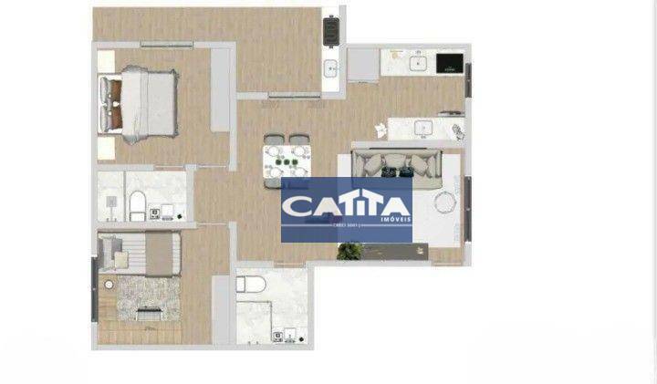 Apartamento à venda com 2 quartos, 35m² - Foto 5