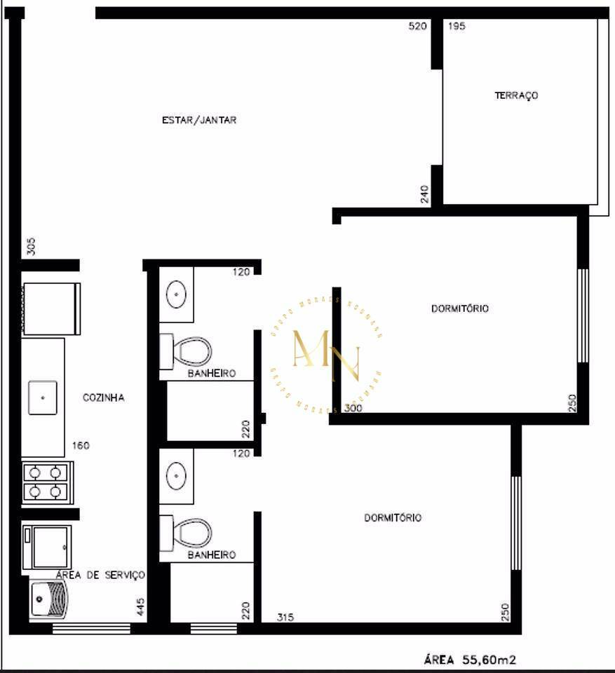 Apartamento à venda com 2 quartos, 55m² - Foto 16