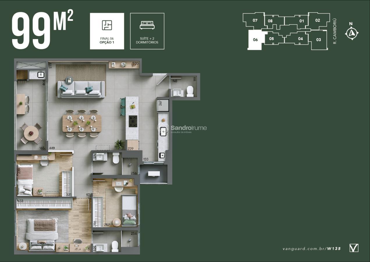 Apartamento à venda com 3 quartos, 70m² - Foto 31