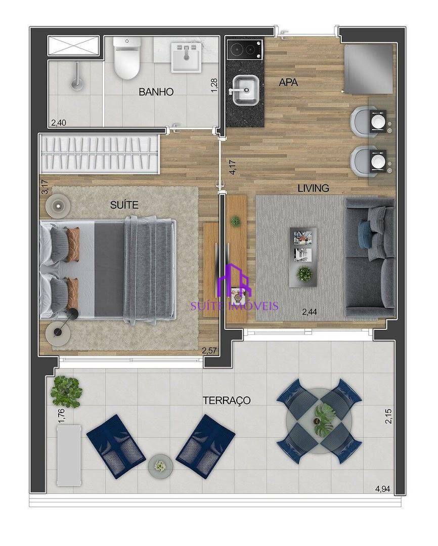 Apartamento à venda com 2 quartos, 57m² - Foto 74