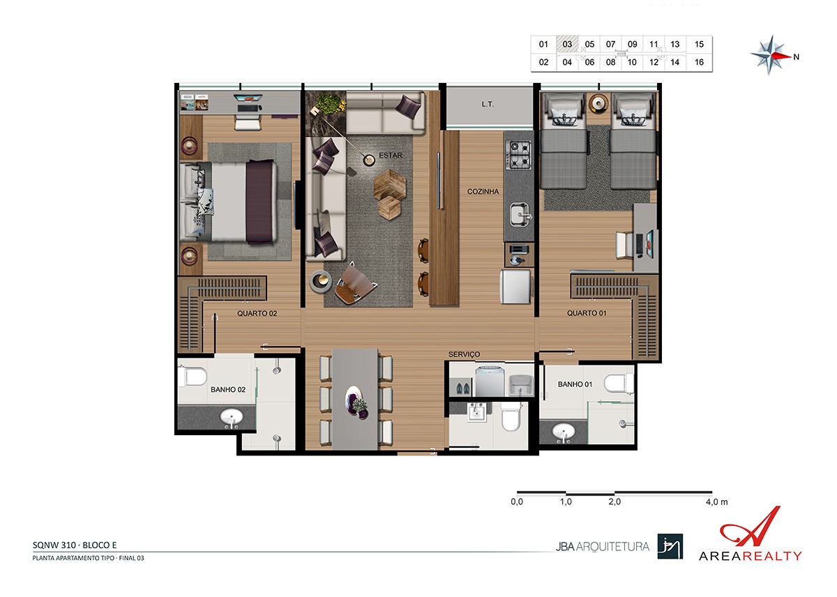 Apartamento à venda com 2 quartos, 74m² - Foto 31