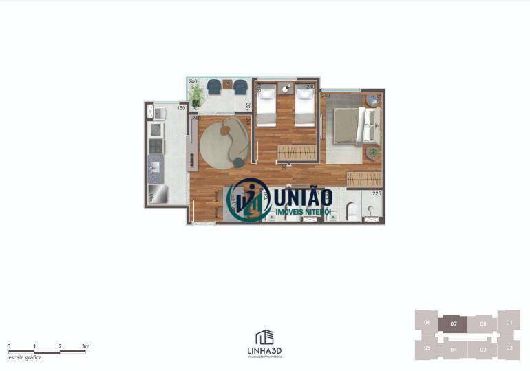 Apartamento à venda com 2 quartos, 53m² - Foto 42