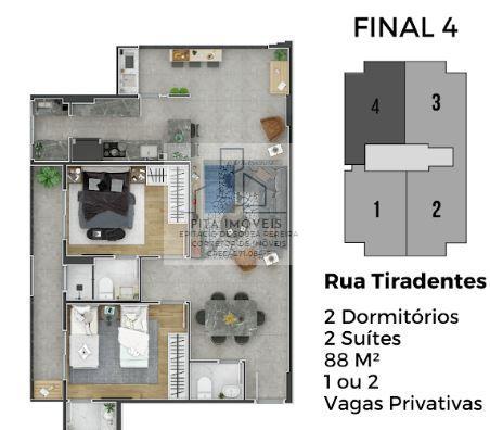 Apartamento à venda com 2 quartos, 87m² - Foto 27