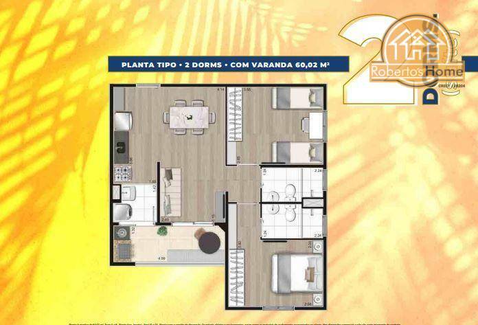 Apartamento à venda com 1 quarto, 47m² - Foto 33