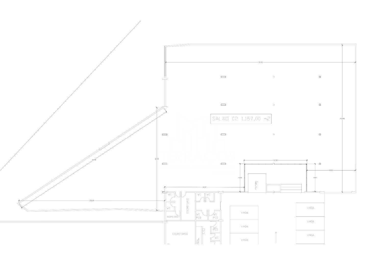 Loja-Salão para alugar, 1157m² - Foto 5