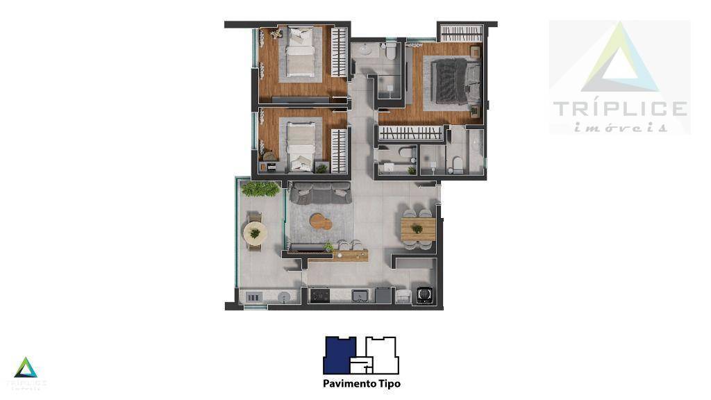 Cobertura, 4 quartos, 179 m² - Foto 45