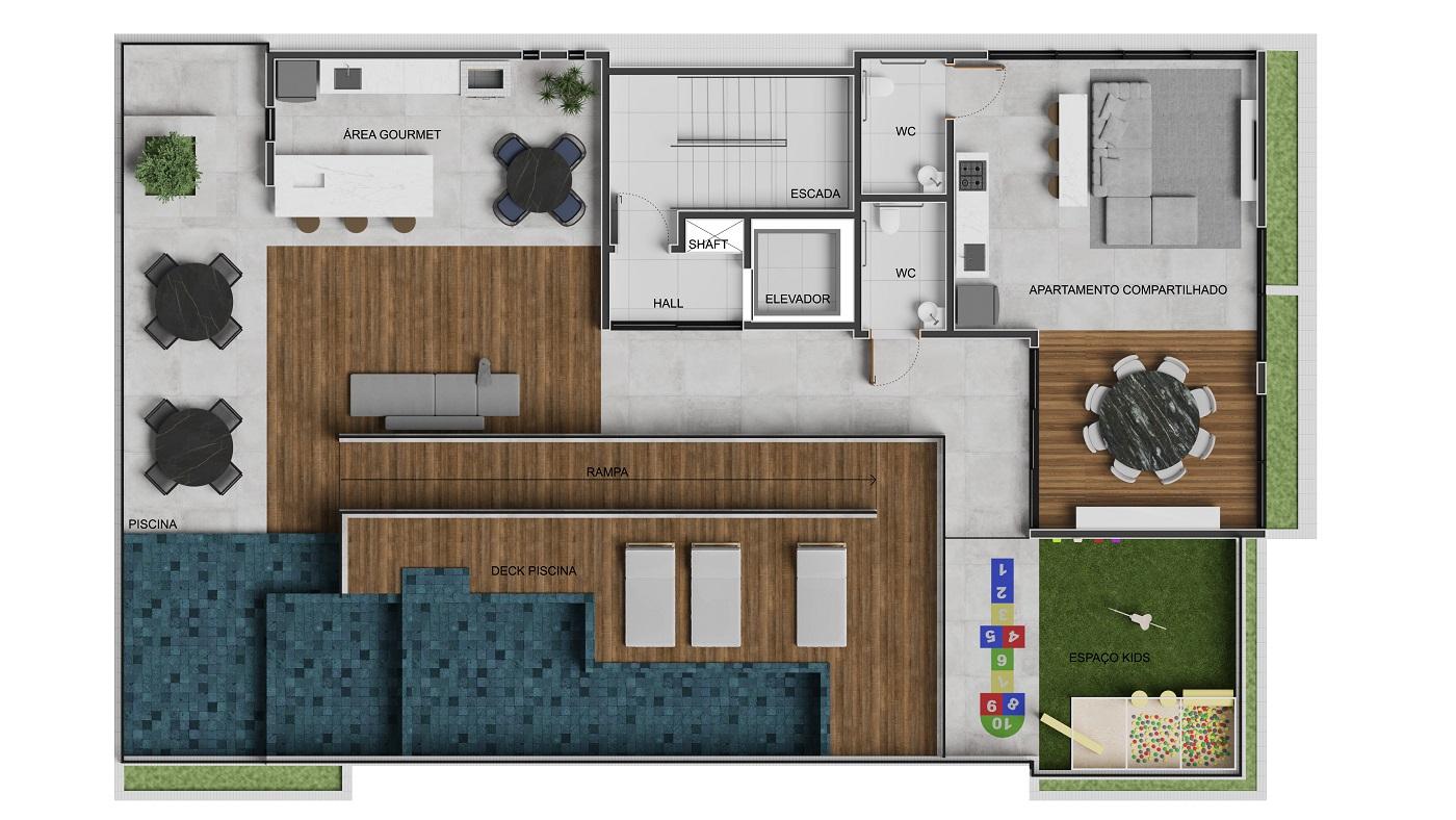 Apartamento à venda com 2 quartos, 52m² - Foto 13