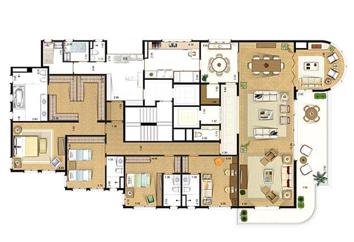 Apartamento à venda com 4 quartos, 330m² - Foto 8