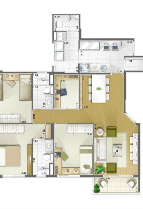 Apartamento à venda com 3 quartos, 76m² - Foto 8