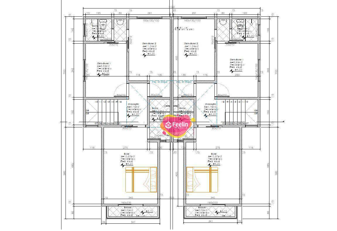 Casa à venda com 3 quartos, 127m² - Foto 9