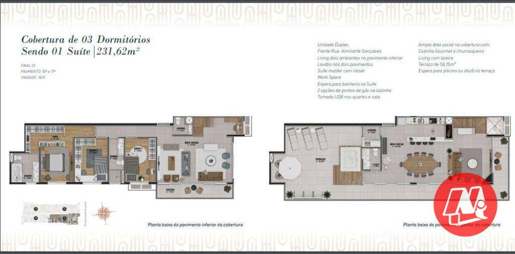 Apartamento à venda com 2 quartos, 80m² - Foto 11