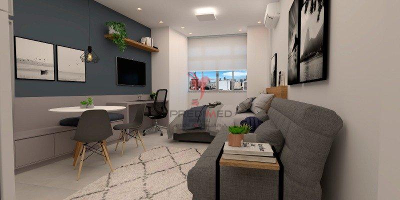 Apartamento à venda com 1 quarto, 32m² - Foto 3