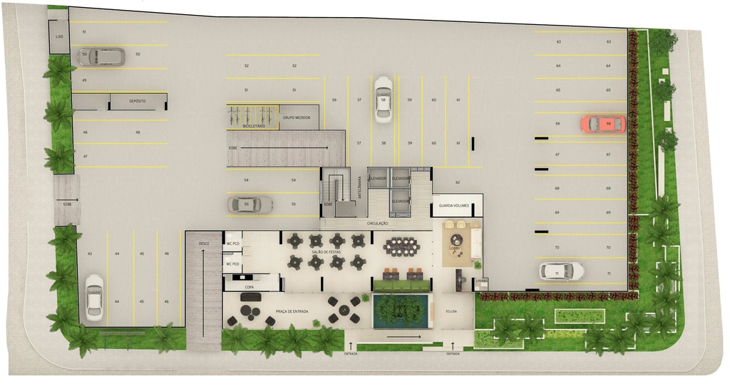 Apartamento à venda com 3 quartos, 8733m² - Foto 40