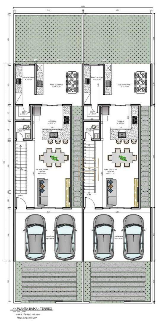 Casa à venda com 3 quartos, 160m² - Foto 3