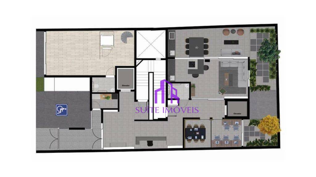 Kitnet e Studio à venda com 1 quarto, 26m² - Foto 1