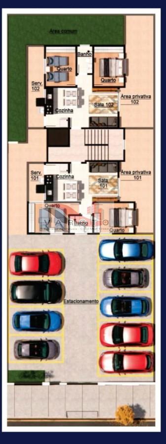 Apartamento à venda com 2 quartos, 67m² - Foto 3