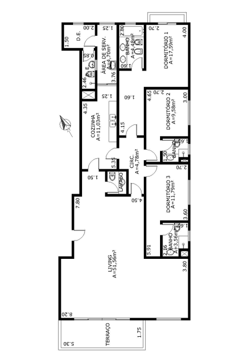 Apartamento à venda com 4 quartos, 161m² - Foto 9