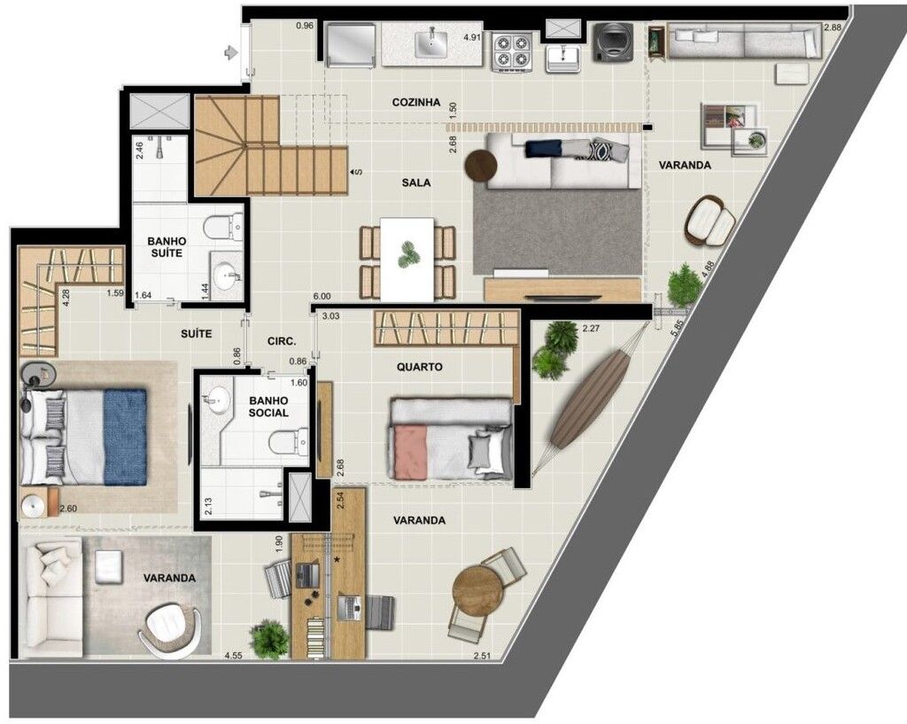 Cobertura à venda com 2 quartos, 176m² - Foto 36