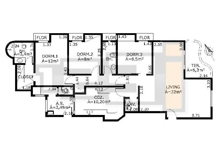 Apartamento à venda com 3 quartos, 110m² - Foto 6