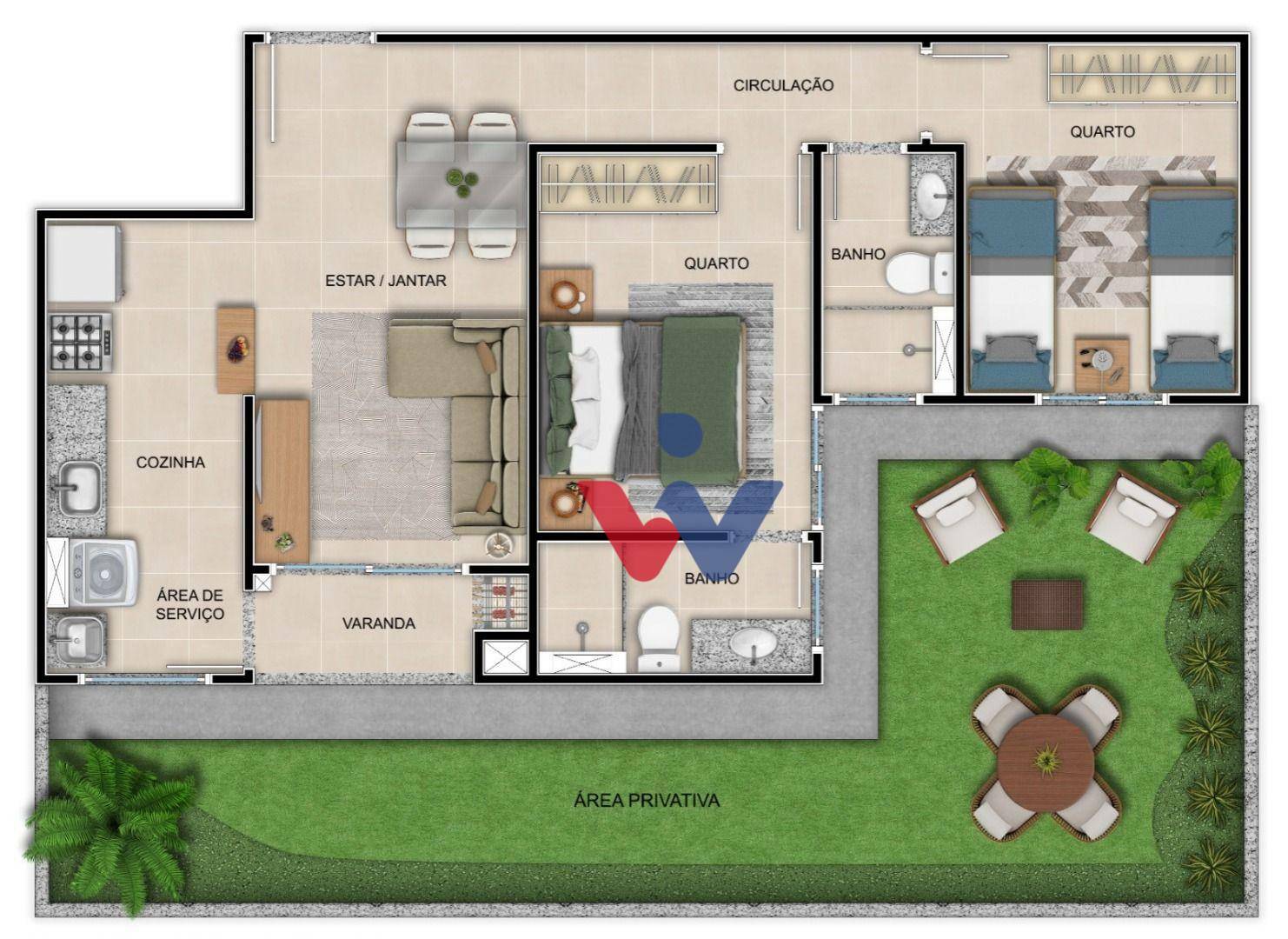 Apartamento à venda com 2 quartos, 5214m² - Foto 17