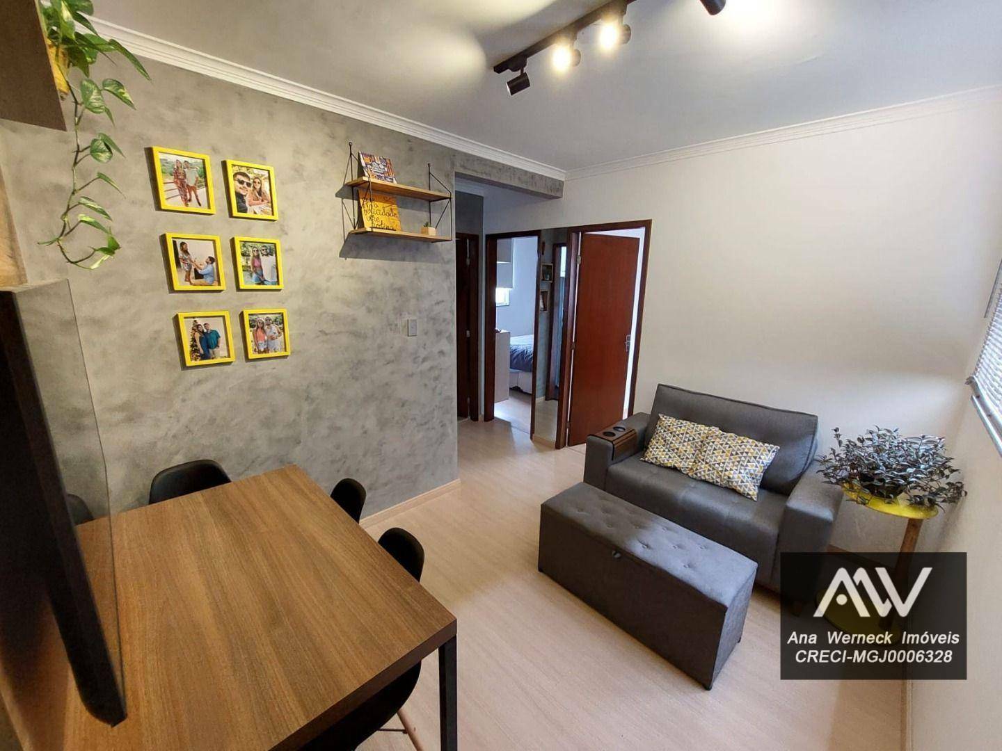 Apartamento à venda com 2 quartos, 45m² - Foto 3