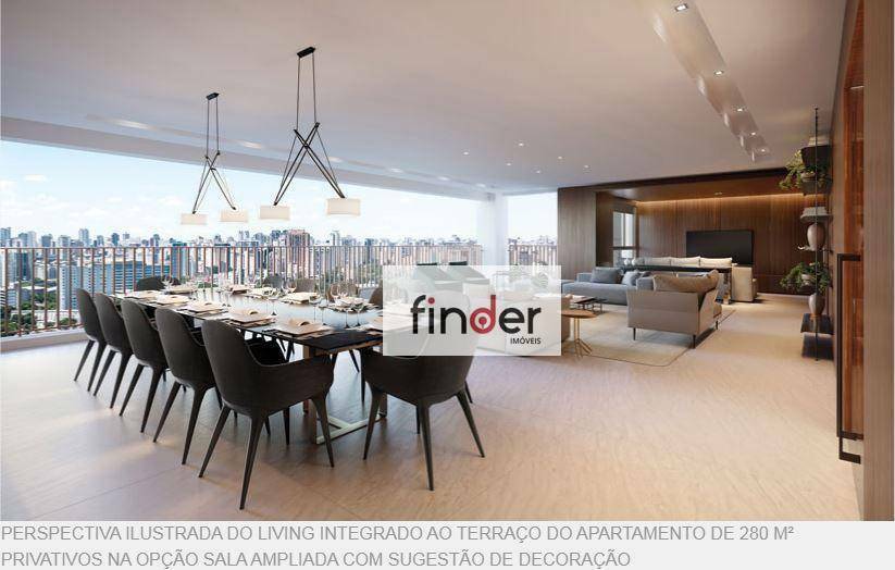 Apartamento à venda com 4 quartos, 280m² - Foto 1