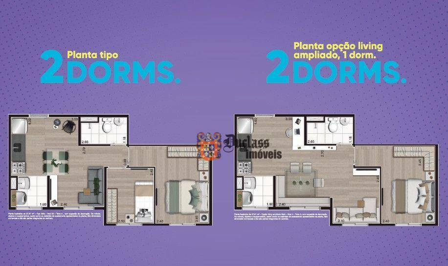 Apartamento à venda com 2 quartos, 37m² - Foto 37